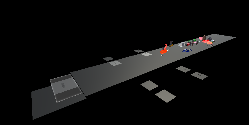 Original Unity task view from the shared-gaze augmented reality project